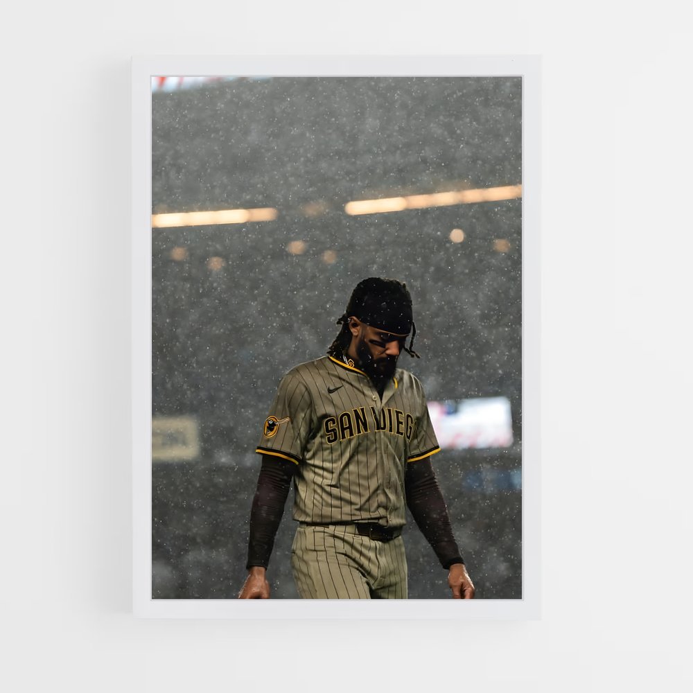Poster Fernando Tatis Baseball Design iconique (vue 3)
